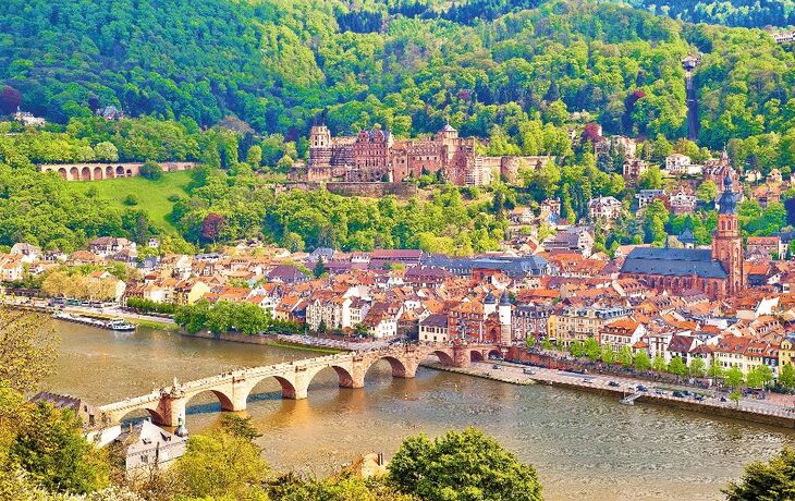 Blick auf Heidelberg