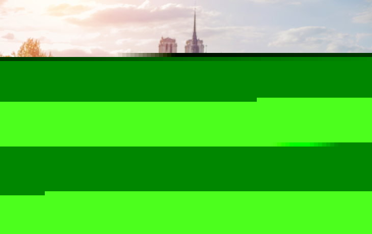 Blick auf die Kathedrale Notre-Dame de Paris