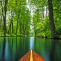 Kahnfahrt im Spreewald, Deutschland