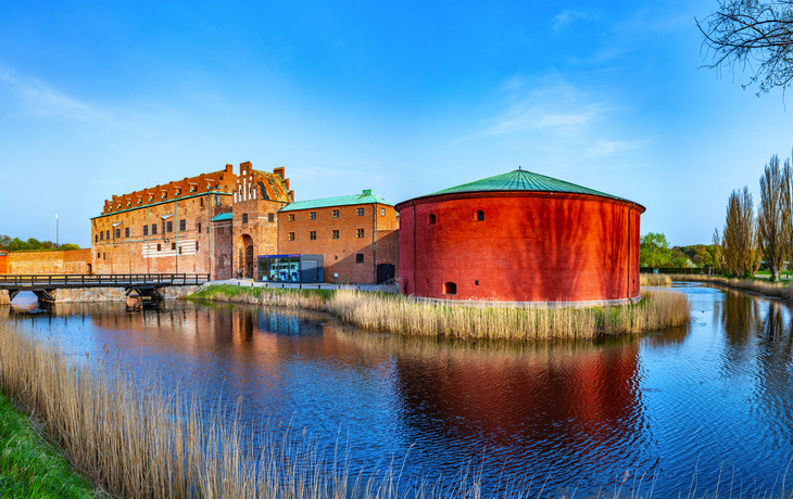 Ansicht des Malmöhus in Schweden