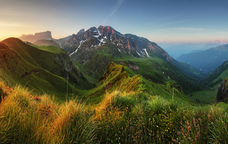 Passo di Giau - Gebirgspass in den Dolomiten bei Cortina