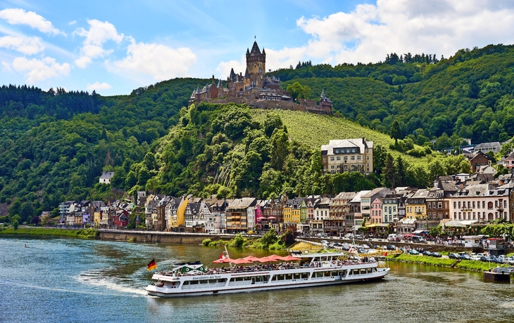 Cochem in Rheinland-Pfalz, Deutschland
