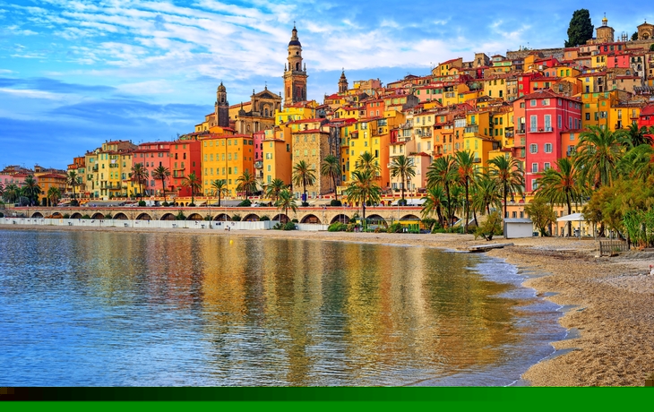 Menton in Südfrankreich