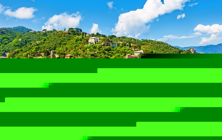 Aussicht auf Portofino