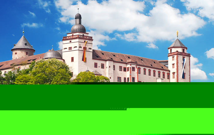 Festung Marienberg oberhalb von Würzburg in Unterfranken, Deutschland
