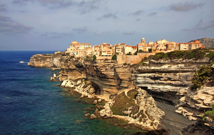 Bonifacio auf Korsika, Frankreich