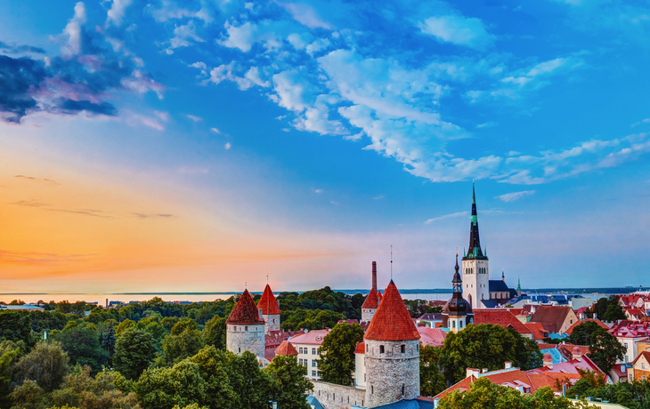 Panorama von Tallinn