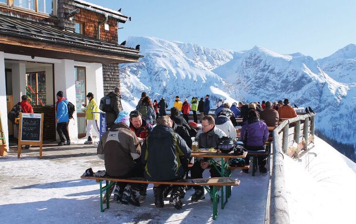 Bergjause am Jenner