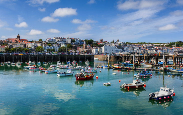 Saint Peter Port auf Guernsey