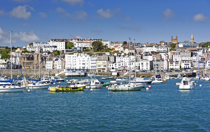 Saint Peter Port auf Guernsey