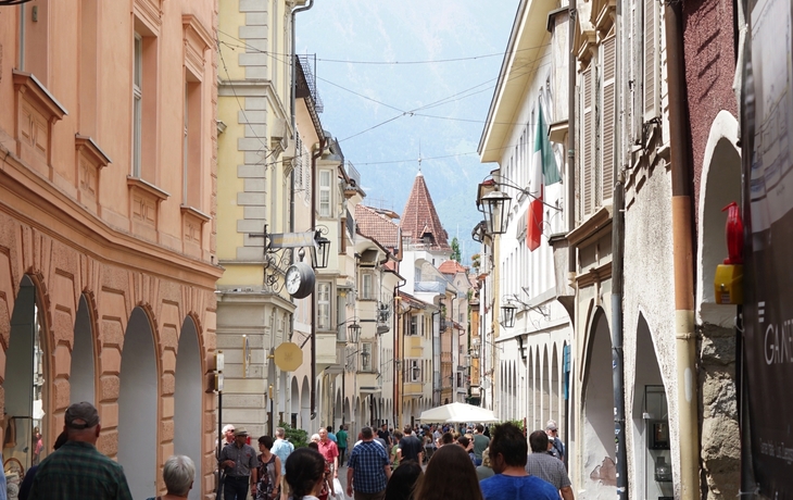historische Altstadt von Meran