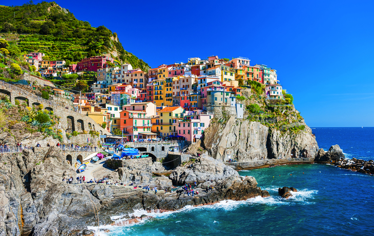 Manarola - eines der fünf Cinque Terre Dörfer