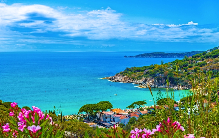 Bucht bei Marina di Campo