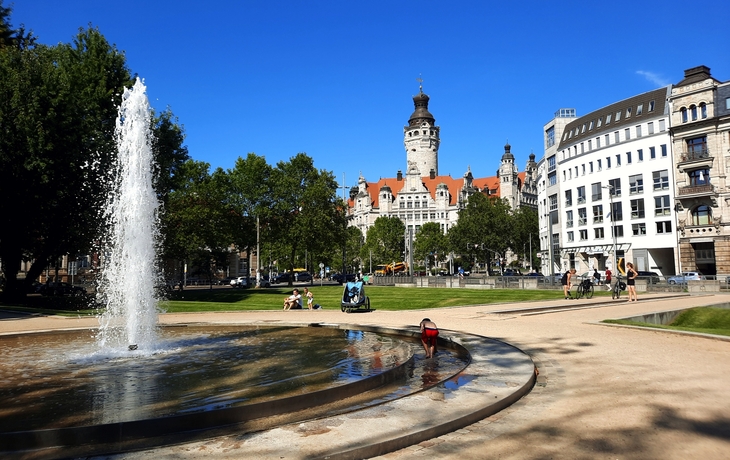 Neues Rathaus in Leipzig