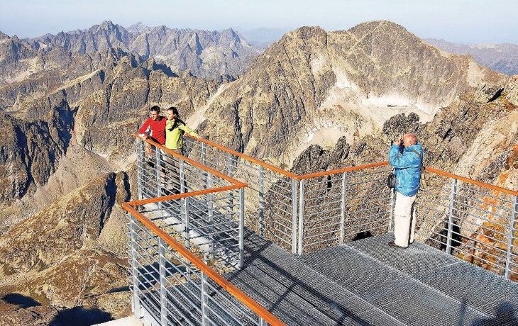Alpine Landschaft der Hohe Tatra