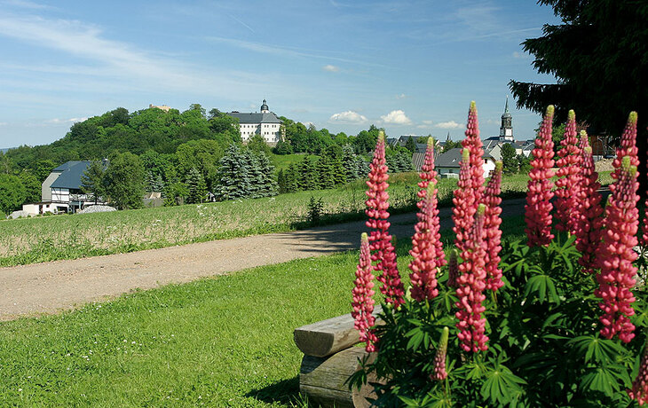 Blick nach Frauenstein