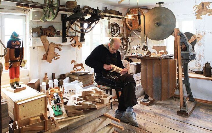 Handwerkskunst in Seiffen