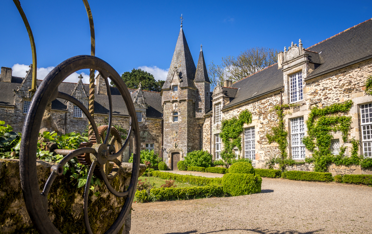Château de Rochefort-en-Terre in Frankreich
