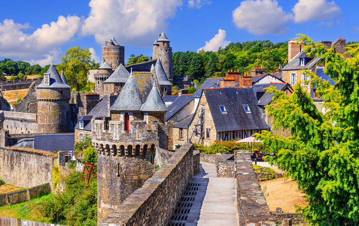 Schloss Fougeres in der Bretagne