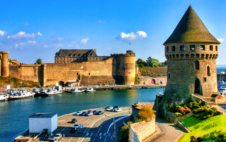 Brest - eine Hafenstadt in der Bretagne im Nordwesten Frankreichs