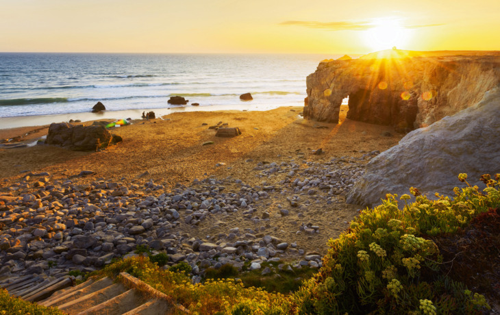 Arche De Port Blanc Roche Percée nahe Quiberon
