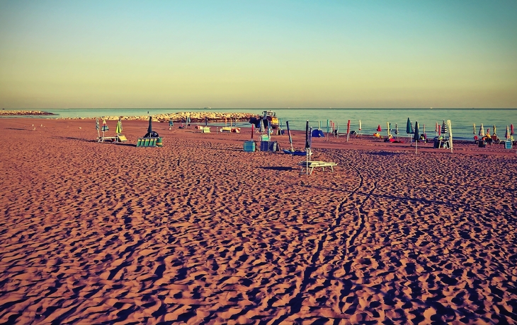 Rimini in der Emilia-Romagna, Italien