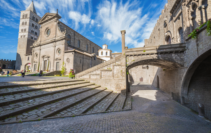 San Pellegrino Viertel in Viterbo
