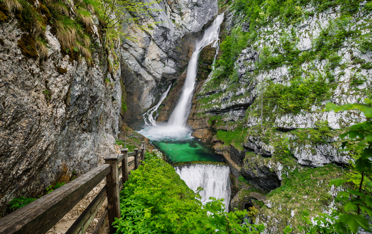 Savica-Wasserfall