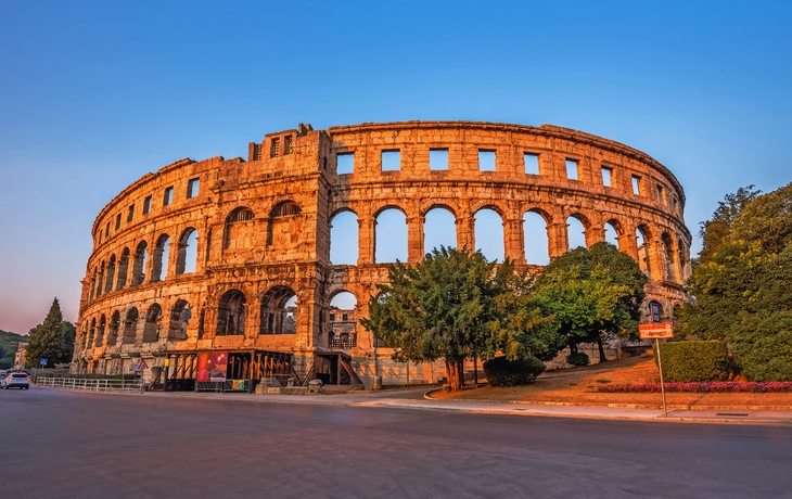 Amphitheater in Pula, Kroatien