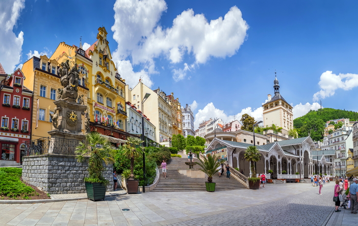 Innenstadt von Karlsbad