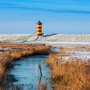 Leuchtturm Pilsum im Winter