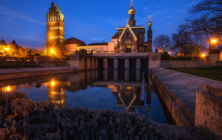 Mathildenhöhe - ein Stadtviertel in Darmstadt