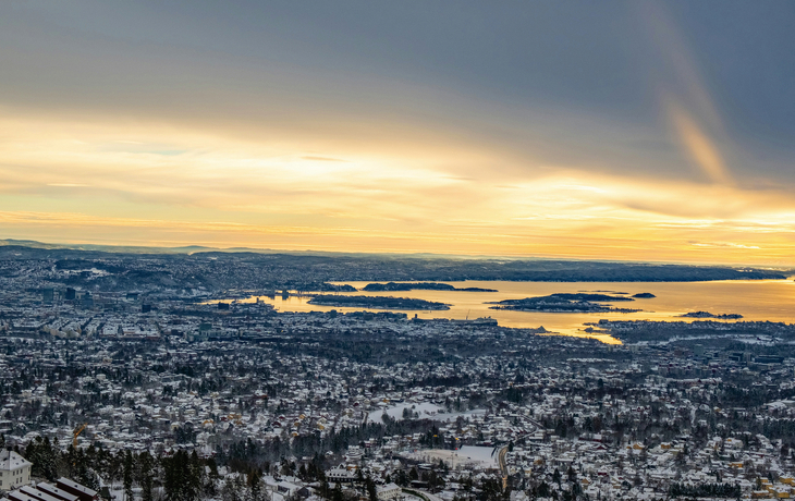 Blick auf den Oslofjord