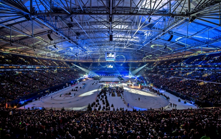 Biathlon auf Schalke