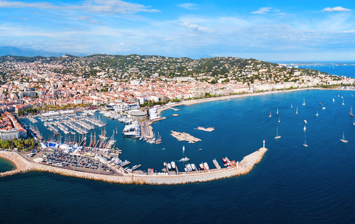 Blick auf Cannes