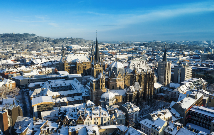 Aachen im Winter