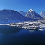 Pertisau - im Vordergrund Ihr aja Hotel