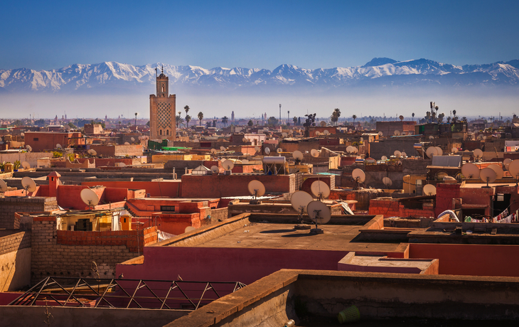 Panorama von Marrakesch