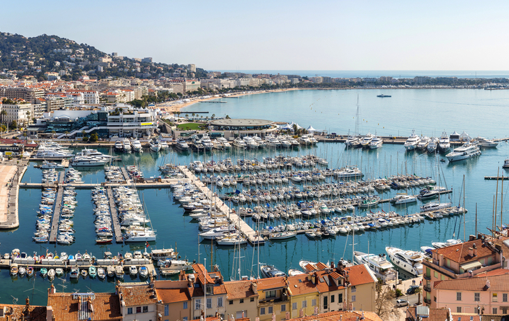 Cannes an der französischen Riviera