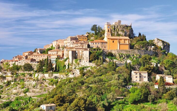 mittelalterliches Bergdorf Eze über Monaco