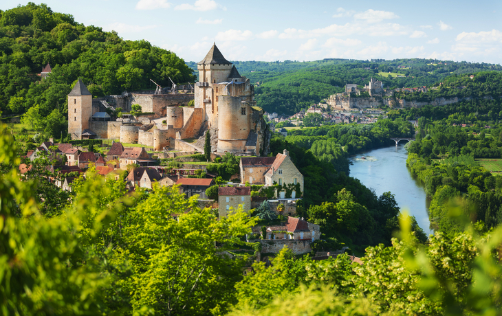 Castelnaud-la-Chapelle an der Dordogne