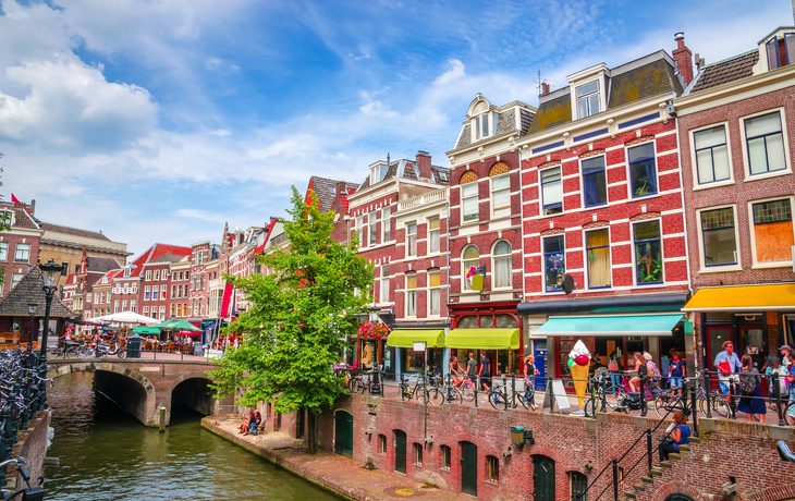Gemütliche Altstadtatmosphäre in Utrecht