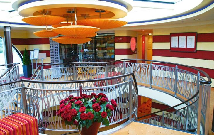 Das lichtdurchflutete Atrium
