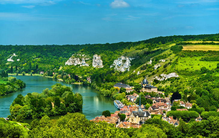 Les Andelys an der Seine