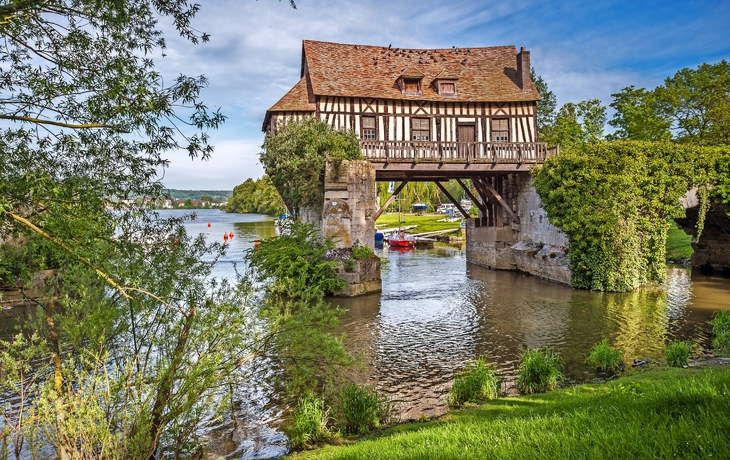 Alte Mühle - Motiv für den Maler Claude Monet
