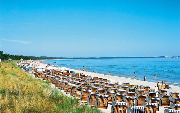 Am Strand von Binz