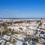 Templin im Winter bei Eis und Schnee
