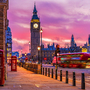 Big Ben, Houses of Parliament und Westminster in London