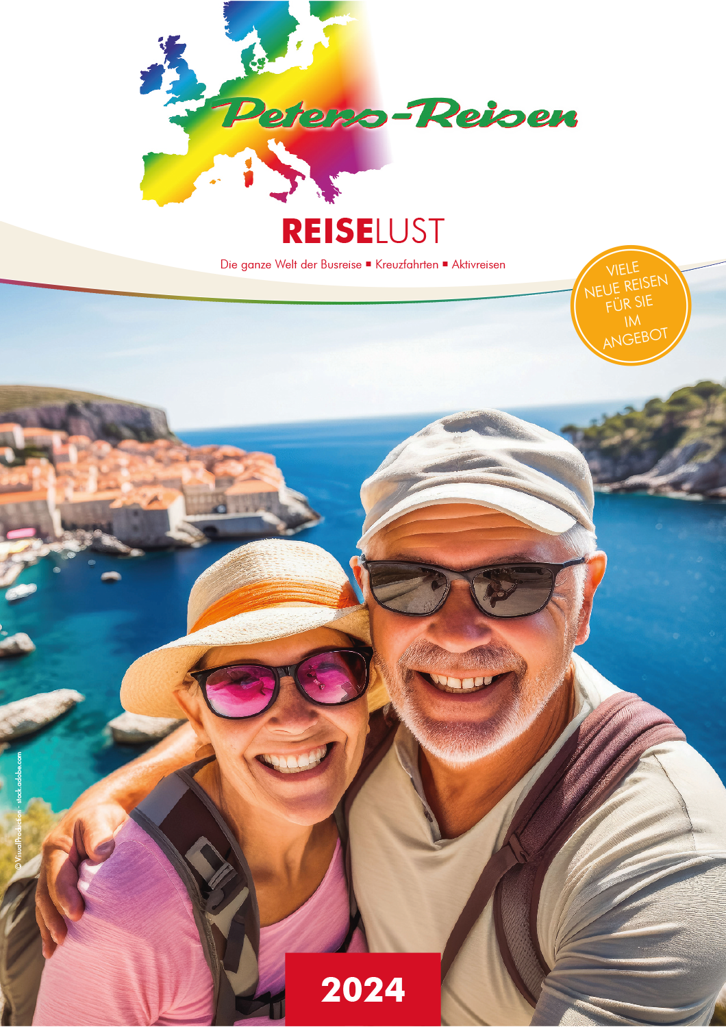 Peters-Reisen ReiseLust Katalog der Saison 2024. Online-Kataloge